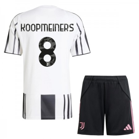 Camiseta de fútbol Juventus Koopmeiners 8 Niño 1ª equipación 2025-26 Camiseta de fútbol Juventus Koopmeiners 8 Niño 1ª equipación 2025-26
